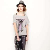 VANCL凡客诚品 Street趣味短袖T恤 花灰色 M