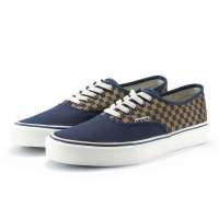 VANCL凡客诚品 Street cultureⅡ舒适系带男子帆布鞋 午夜蓝金格子 42