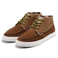 VANCL凡客诚品 优雅低调中帮帆船鞋 棕色 41