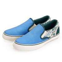 VANCL凡客诚品 Street culture低帮帆布鞋(女款) 湖蓝色 34