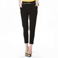 VANCL凡客诚品 OL风格百搭长裤 黑色 XS