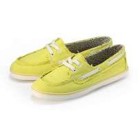 VANCL凡客诚品 仲夏热情帆布女鞋 黄色 35