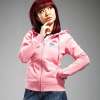 VANCL凡客诚品 印花连帽开衫卫衣 Love Blue(女款) 果冻粉色 L