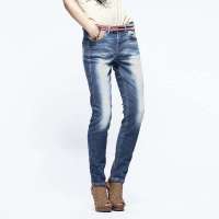 VANCL凡客诚品 修身窄脚牛仔裤W153 牛仔蓝 L