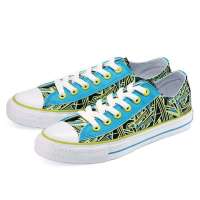 VANCL凡客诚品 Cool彩绚丽低帮帆布女鞋 黑黄色 36