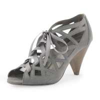 VANCL凡客诚品 华美镂空魅力丝带女鞋 灰色 38