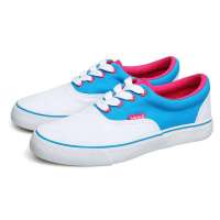 VANCL凡客诚品 Street culture系带款低帮帆布鞋(女款) 白蓝色 35