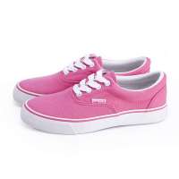 VANCL凡客诚品 Street culture系带款低帮帆布鞋(女款) 粉红色 35