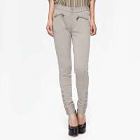 VANCL凡客诚品 Mona百搭时尚拼接修身长裤 卡其色 XS