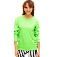 VANCL凡客诚品 荧光色圆领卫衣(女款) 荧光绿色 M