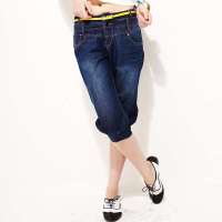 VANCL凡客诚品 Street牛仔七分裤 牛仔蓝 XS