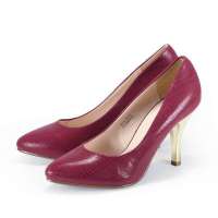 VANCL凡客诚品 OL华美高跟女鞋 玫红色 38