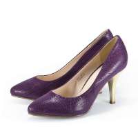 VANCL凡客诚品 OL华美高跟女鞋 深紫色 35