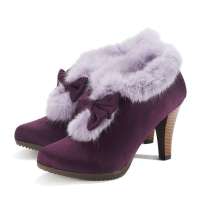 VANCL凡客诚品 都市奢华高跟女鞋 紫色 38