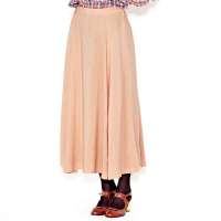 VANCL凡客诚品 Street 复古飘逸半身摆裙 烟粉色 S