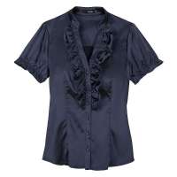 VANCL凡客诚品 华丽气质魅力衬衫 蓝色 M