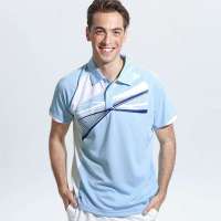 VANCL凡客诚品 挥拍大满贯短袖Polo--精彩赛场 男 蓝色 S