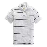 VANCL凡客诚品 经典细条休闲polo衫 深蓝白条 XXXL