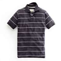 VANCL凡客诚品 经典细条休闲polo衫 铁灰条 M