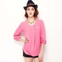 VANCL凡客诚品 Street长袖衬衫 粉色 XS