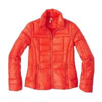VANCL凡客诚品 Finland 便携式轻薄羽绒服 桔红色 S