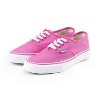 VANCL凡客诚品 Street cultureⅡ舒适系带女子帆布鞋 桃红色 37