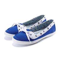 VANCL凡客诚品 航海风彩女子帆船鞋 蓝色 35