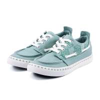 VANCL凡客诚品 俏丽格调帆船鞋 杉绿色 34