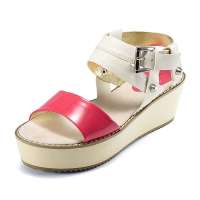 VANCL凡客诚品 绚丽亮色松糕女凉鞋 西瓜红色 39