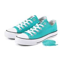 VANCL凡客诚品 经典百搭舒适低帮帆布女鞋 翠绿色 37