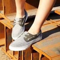 VANCL凡客诚品 优雅舒适女子帆船鞋 灰色 40