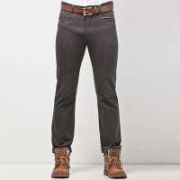 HODO红豆男士水洗修身直筒全棉牛仔裤ZKDG202(S2灰色29/2.2尺)