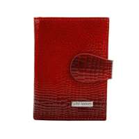 Cater 卡特古道尔 摁扣式卡包-名片包CT6269-1#-红色