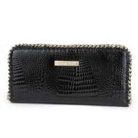 Cater 卡特古道尔 女士时尚单拉链手包CT1056-黑色