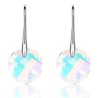 YOUR-D奥地利水晶耳环-灿漫(彩白)