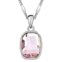 YOUR-D奥地利水晶项链--西江月(淡紫)