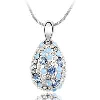 YOUR-D奥地利水晶项链----仙客来(幻变蓝蛋白)