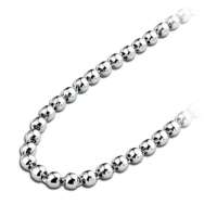 YOUR-DS925银男士圆珠 3mm项链