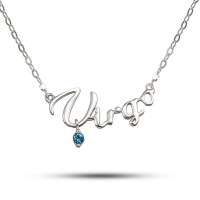 YOUR-DS925银星座字母项链—处女座