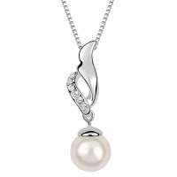 YOUR-D奥地利珍珠项链--云中的天使(白色)