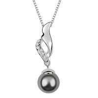 YOUR-D奥地利珍珠项链--云中的天使(深灰)