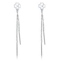 周生生 Pt950铂金耳环 55257e (2克)