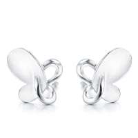 周生生 Pt950铂金蝴蝶耳环 77999e (2.09克)