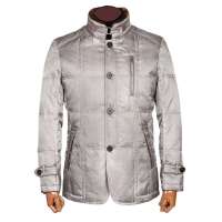 MasaMaso玛萨玛索男装 粒状纹提花 便装商务款 冰驼色 羽绒服5683(冰驼色/ 50)