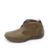 Cat 卡特2012年秋冬棕色牛皮男休闲靴P712899 40