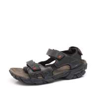 Cat 卡特2012年春夏黑色牛皮男凉鞋P713459 40