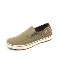 Cat 卡特浅黄色帆布男子休闲鞋P713530 41