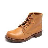 Cat 卡特男子沙黄色头层牛皮休闲鞋P713635 43