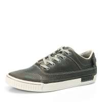 Cat 卡特传奇复古系列灰绿色头层牛皮男鞋P713655 41