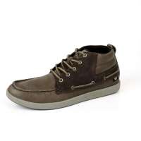Cat 卡特2012年秋冬棕色牛皮男休闲靴P715311 43